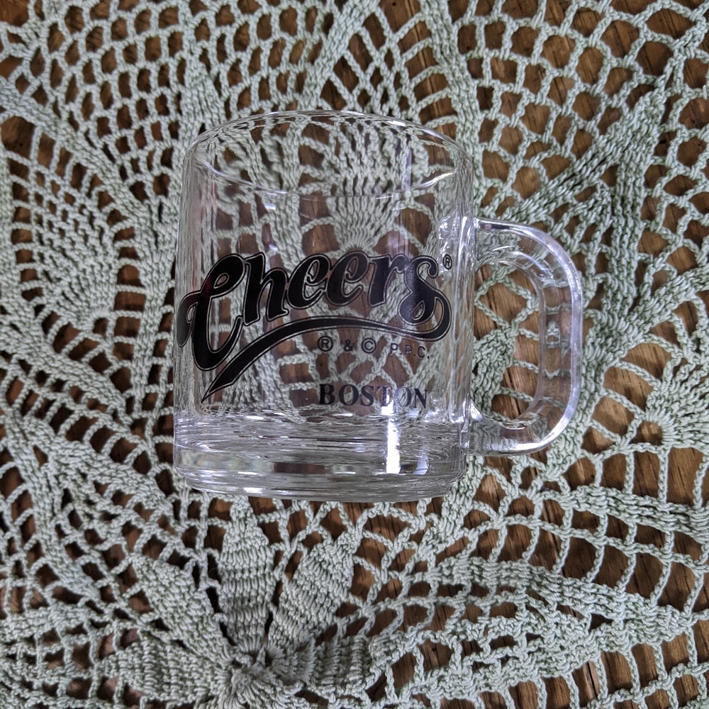Vintage Cheers Coffee Cup & Vintage Beer Mug